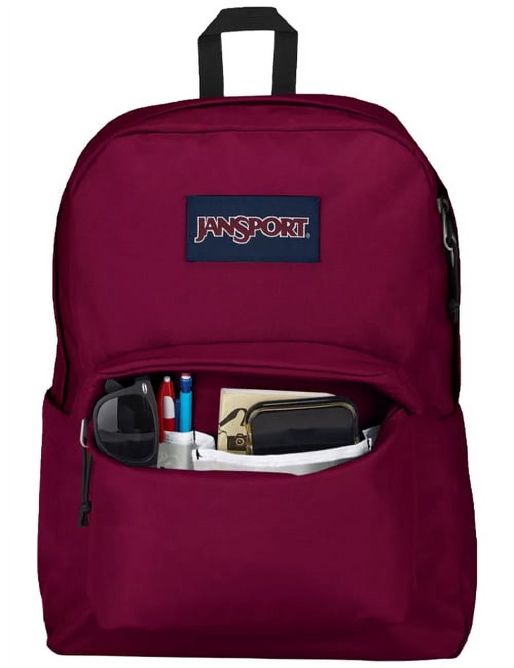 JanSport Unisex SuperBreak Backpack School Bag Russet Red - image 3 of 3