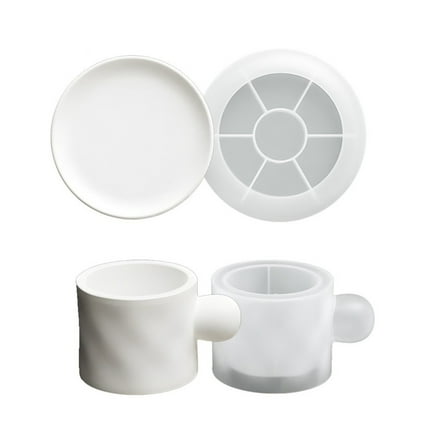 Reusable Silicone Coffee Cup Mould Epoxy Castes Craft for Beginners Project
