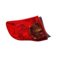 thumbnail image 2 of For Toyota Corolla 2009 2010 Tail Light Assembly Driver and Passenger Side | Pair | TO2800175, TO2801175 | 8156002460, 8155002460, 2 of 3