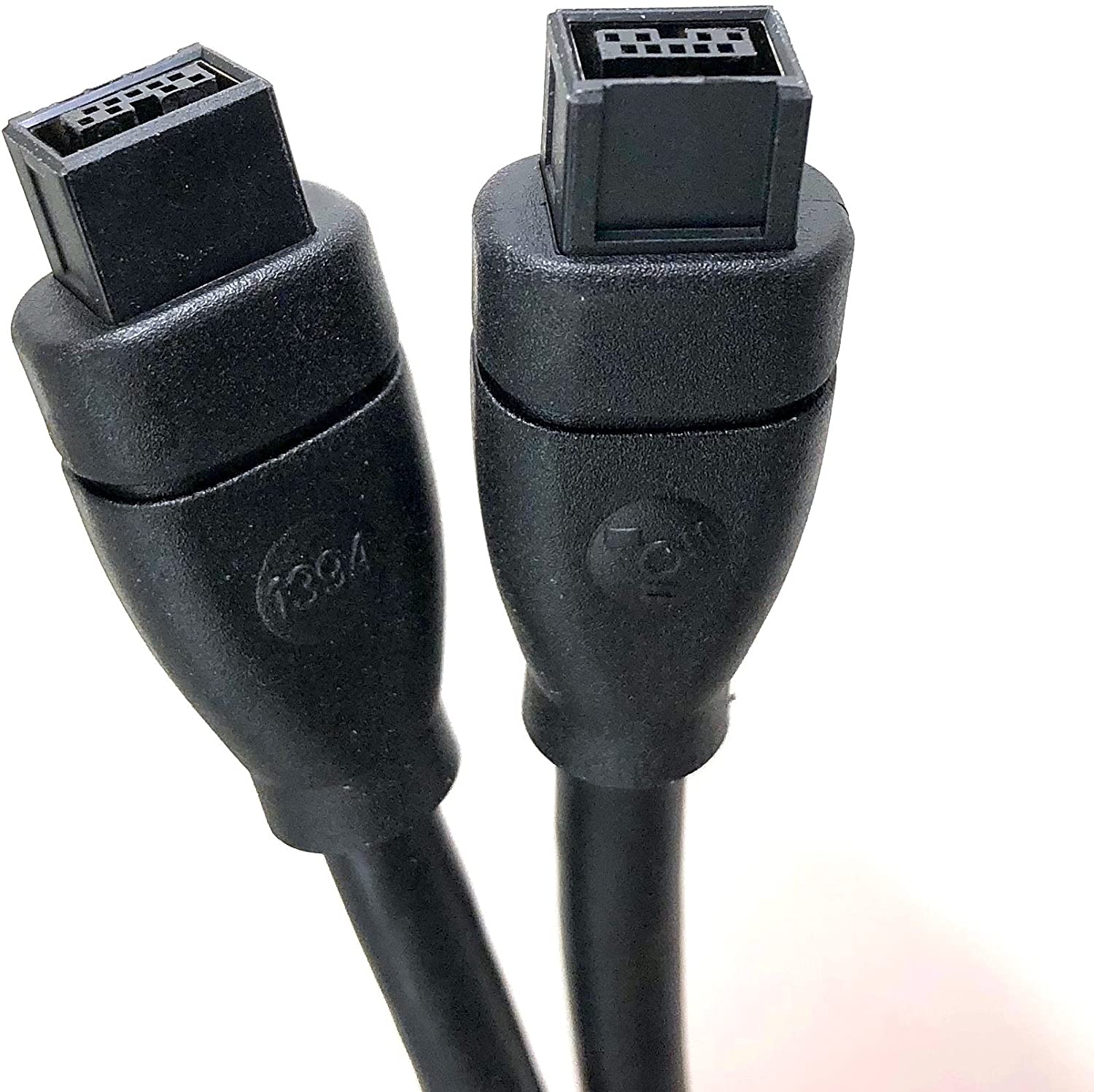 MX FireWire IEEE 1394b 9 Pin To 4 Pin Cord, Gold Plated With Nylon Mesh