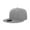 Heathergrey, variant on Decky 7010 Youth 5 Panel Mid Profile Structured Foam Trucker Hat-Grey/White/Grey