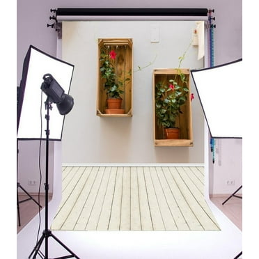 GreenDecor 5x7ft Backdrop Studio Props Beautiful Flowers Girl Photo Photography Background