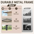 thumbnail image 6 of Bezseller 13x13 Pop-up Gazebo, Outdoor Waterproof Tent Canopy for Outdoors, Khaki, 6 of 12
