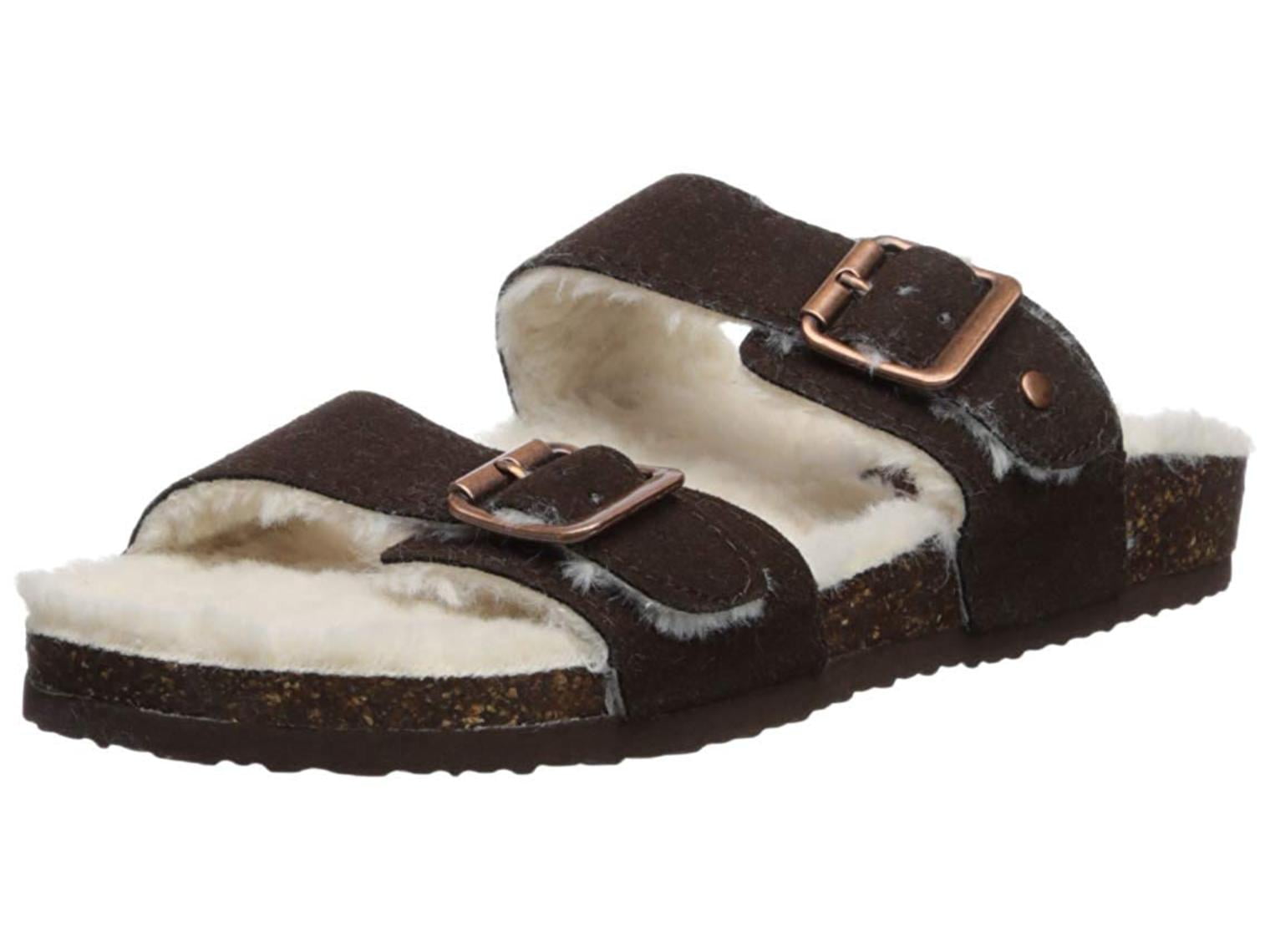 Madden Girl Brando Footbed Sandals Brown