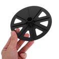 thumbnail image 3 of CIMAXIC 20Pcs Bike Wheel Cover Plastic Black for Mountain Biking Use, 3 of 6