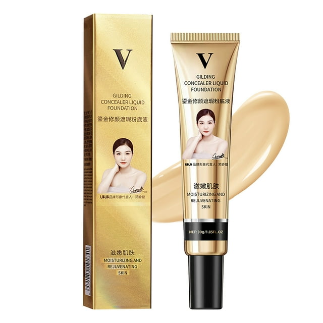 FcBaudy Concealer, Cover Perfection Tip Concealer, Multi-Use Concealer, Face Hydrating Concealer Liquid Concealer Isolating Moisturizing Covering Marks,30ml concealer foundation
