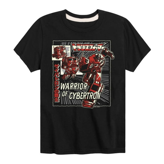 Transformers - Warrior Of Cybertron Opt Prime - Kids Toddler And Youth Short Sleeve T - Shirt
