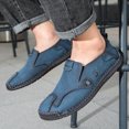 thumbnail image 6 of Title: Handcrafted Slip-On Casual Walking Shoes, 6 of 6
