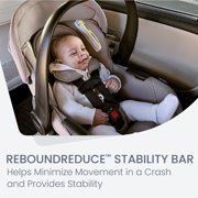 Britax® Willow® S Rear-Facing Infant Car Seat, Alpine® Car Seat Base With ClickTight® – Teak