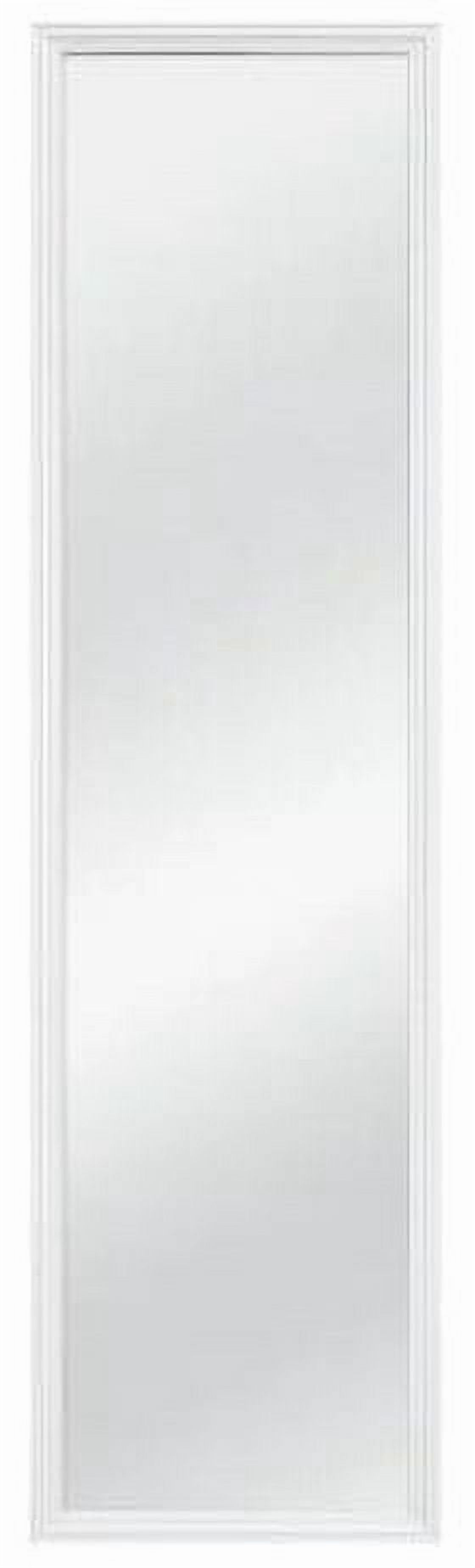 Mainstays 13x49 White Rectangle Large Wall Mirror for Bathroom or Living Room