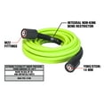 Flexzilla® Pressure Washer Hose, 1/4" x 25’, 3100PSI, M22 Fittings
