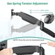 thumbnail image 3 of Soporte para Monitor WALI Negro Totalmente Ajustable para Pared Doble de hasta 32 Pulgadas 10 kg con, 3 of 9