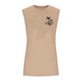 thumbnail image 5 of Longantii Sleeveless Shirts for Men Muscle Summer Men Tank Tops Tropical Graphic Shirts Casual Workout Vacation T-Shirts, 5 of 6