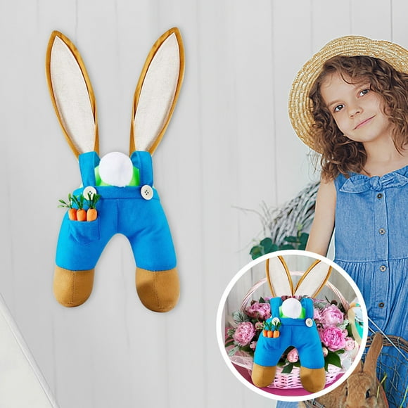 Dvkptbk Easter Decoration Bunny Wreath Easter Decoration Living Room Props Ornaments Decoration Home easter decorations