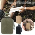 thumbnail image 2 of Jkung Outdoor Portable First Aid Bag Waterproof Nylon Multifunction Backpack Belt Hanging Emergency Waist Pack EDC Tools Storage Pouch Camping Hiking Accessories, 2 of 7