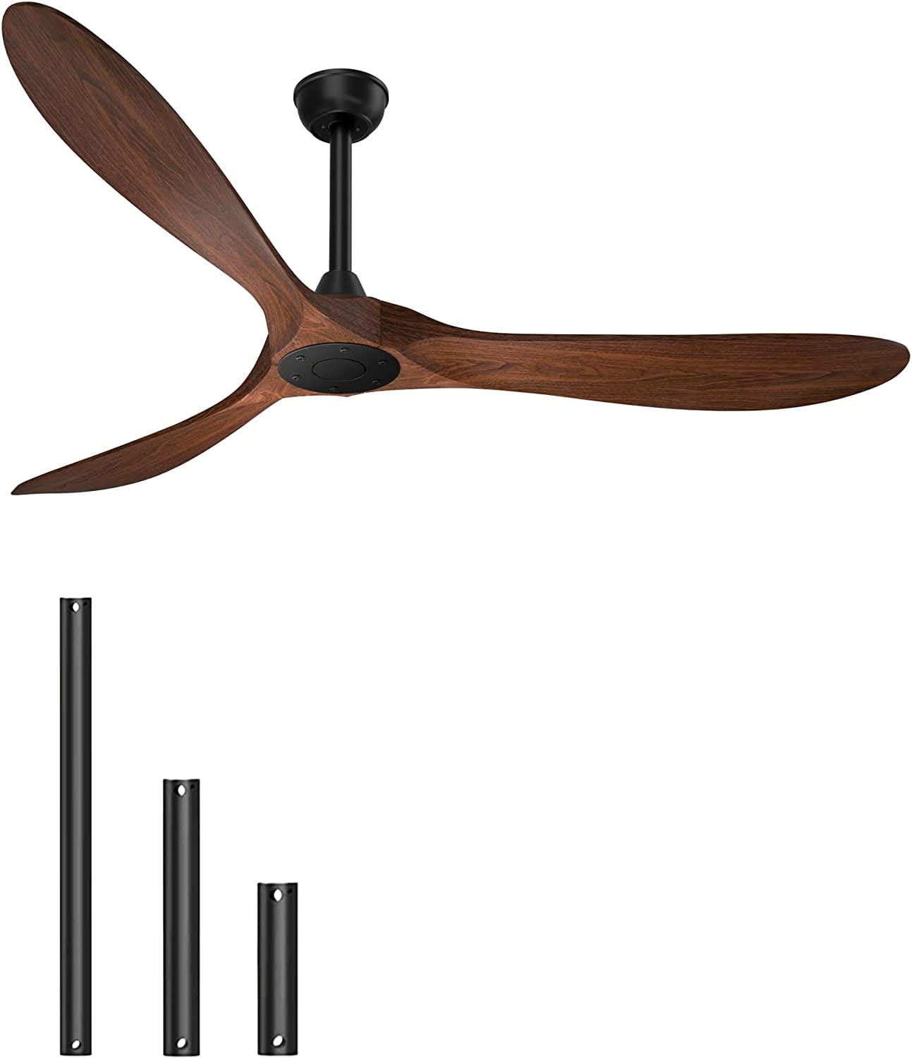 Ceiling Fan With Remote Control,Indoor/Outdoor Ceiling Fans with Noiseless DC Motor and 3
