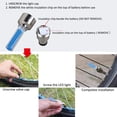 thumbnail image 3 of Miangastore Bike Flash Tire Wheel Light Aluminium 8Pcs 4.72X0.71X0.71in, 3 of 8