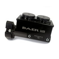 Baer Brakes 6801328RP ReMaster SN95 Hydroboost Master Cyl, Black, 1-1/8in bore, Right port.