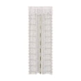 thumbnail image 2 of Double Layer Floral Lace Sheer Blackout Draw Back Curtain Rod Pocket Window Valance for Bedroom Living Room Kitchen Small Window, 2 of 6
