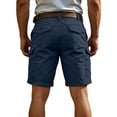 thumbnail image 6 of Dresfit Cargo Shorts Men Baggy Big and Tall Work Shorts 2026 Summer Lightweight Knee Length Shorts Stretch Loose Fit Carpenter Short Pants (no belt) L, 6 of 6