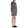 thumbnail image 4 of No Boundaries Juniors' Print Hoodie Dress, 4 of 6
