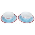 thumbnail image 3 of Snack Plate,4Pcs/Set Salad Bowl Dish Salad Bowl Tableware World-Class Design, 3 of 14