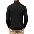 thumbnail image 5 of Mfakffe Polo Shirts For Men Long Sleeve Golf Shirts Quick Dry Lightweight 3-Button Performance Work Fishing Athletic, 5 of 5