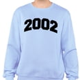 thumbnail image 2 of 2002 College Style Sweatshirt Unisex Small Light Blue, 2 of 5