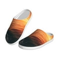 thumbnail image 2 of Kdxio Sunset Dancing Dolphin B Women's Men's Slippers Plush Slip-On House Slipper for Winter Indoor Soft Cushion Non-slip Fluffy Slides Slippers-11, 2 of 7