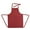 Red, variant on Dunroven House RK104A-R Solid Adult Apron, Red