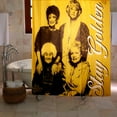 thumbnail image 3 of Just Funky Golden Girls Stay Golden Plastic Shower Curtain, 3 of 6