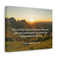 thumbnail image 6 of Scripture Walls The Lord's Mercies Lamentations 3:22 Bible Verse Canvas Christian Wall Art Ready to Hang Unframed, 6 of 17