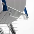 thumbnail image 3 of MegaChef 16 Inch Two Shelf Dish Rack in Blue, 3 of 3