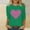 Green, variant on HaoXianJian Valentine's Day Shirt for Women Glitter Love Heart Printed T-Shirt Top 3/4 Sleeve Tee Crew Neck Casual Blouse Tops Size S-2X