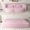 Pink, variant on Homy Casa Convertible Floor Sofa Bed with Pillows, Folding Teddy Fabric Sleeper for Apartment, Pink