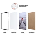 thumbnail image 4 of ELSKER&HOME 12x16 Poster Frame 3 Pack, Black Picture Frame for Horizontal or Vertical Wall Mounting, Sturdy and Scratch-proof, 4 of 7