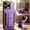 Purple, variant on For iPhone 16 Pro Max Phone Case,With Credit Card Slots,Invisible Foldable Kickstand,Anti-Scratch Shockproof Heavy Duty Drop Protection,Durable Anti-fall Non-slip Rugged Phone Case,Orange