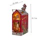 thumbnail image 3 of XWSHYW Juguetes para Niños Diy Casa Pequeña Canción de Noche de Nieve Sujetalibros Ensamblado Modelo En Miniatura Juguete de Construcción Regalo-Navidad/Regalo de Cumpleaños 10Ml, 3 of 5