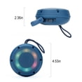 thumbnail image 3 of Colorful Light Bluetooth Speaker, Portable Hanging Wireless Speaker with HiFi 360° Sound, 1200mAh Long Battery, Night Light Effect for Camping, Outdoor, and Travel, 3 of 8