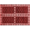 thumbnail image 1 of Ahgly Company Indoor Rectangle Abstract Red Modern Area Rugs, 7' x 10', 1 of 4