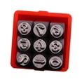 thumbnail image 4 of S SERENABLE Metal Stamp Set Imprinting Steel Letter Stamping Tool for Imprinting Marking Number, 4 of 8