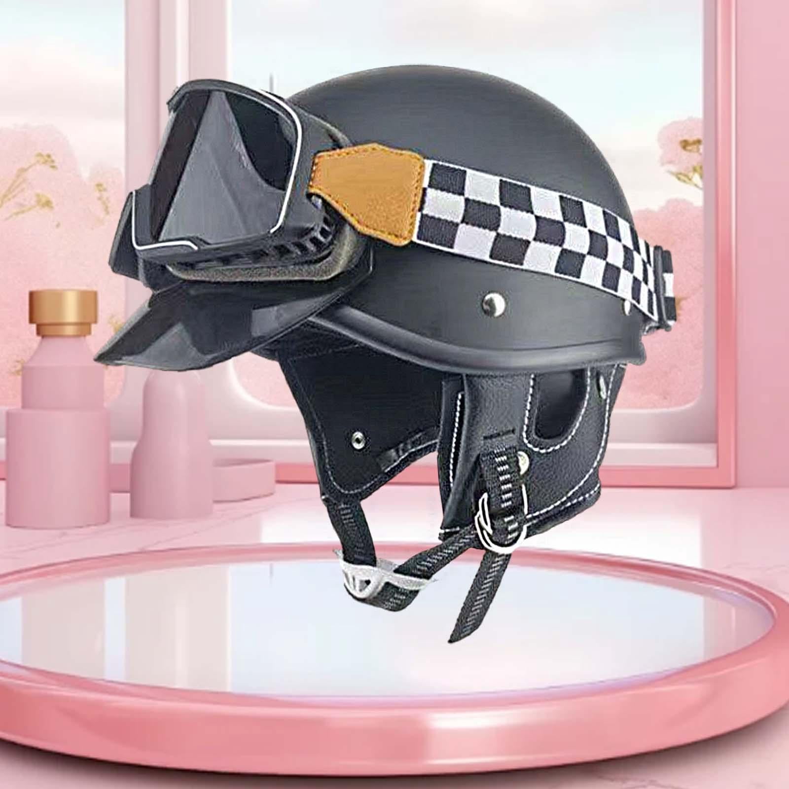 Baoblaze Scooter Helmet Comfortable Breathable Cycling Accessories Motorbike Helmet Matt Black