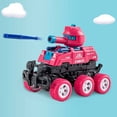 thumbnail image 2 of SSNTSY Shooting Tank Car Toy Battle Car with Turret and Shooting Button Collision Deformation Allterrain Vehicle Die Toy for Birthday Gifts, 2 of 3