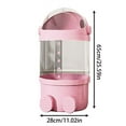 thumbnail image 2 of Vertical Toy Storage Tube Transparent Stuffed Animal Organizer With Zipper Lid PP Durable Kids Home Textile Bucket, 2 of 2