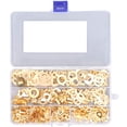 thumbnail image 1 of 300 Pcs Brass Ring Terminals M5 M6 M8 M10 Wire Connector Kit for Equipment Connection,DUBUNS, 1 of 5
