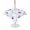 White, variant on Outdoor Tablecloth with Umbrella Hole for Patio/Picnic/Party/Camping, Spring Purple Flowers Waterproof Table Cloth Rectangle Table Cover Washable, Wildflowers Pastoral Plants Country (52"x 70")