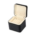 thumbnail image 4 of Estuche para pulseras, caja para brazaletes, soporte de almacenamiento, caja de presentación, organizador de joyas para Negro, 4 of 9