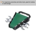 thumbnail image 5 of Unique Bargains Wrench Organizer Rack 10 Slots 6.9' x 5.2' ABS Plastic Tool Holder with Handle for Carrying, 5 of 5