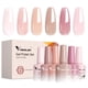 thumbnail image 3 of Set de esmaltes de uñas en gel VENALISA Jelly Sheer Nude Pink x6, 3 of 6