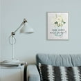 thumbnail image 2 of Stupell Industries Less Worry More Prayer Phrase Cottage Floral Bouquet Framed Wall Art Design by Lettered and Lined, 16" x 20", Gray Framed, 2 of 7